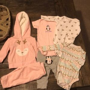3 month old clothes -carters-Children’s place